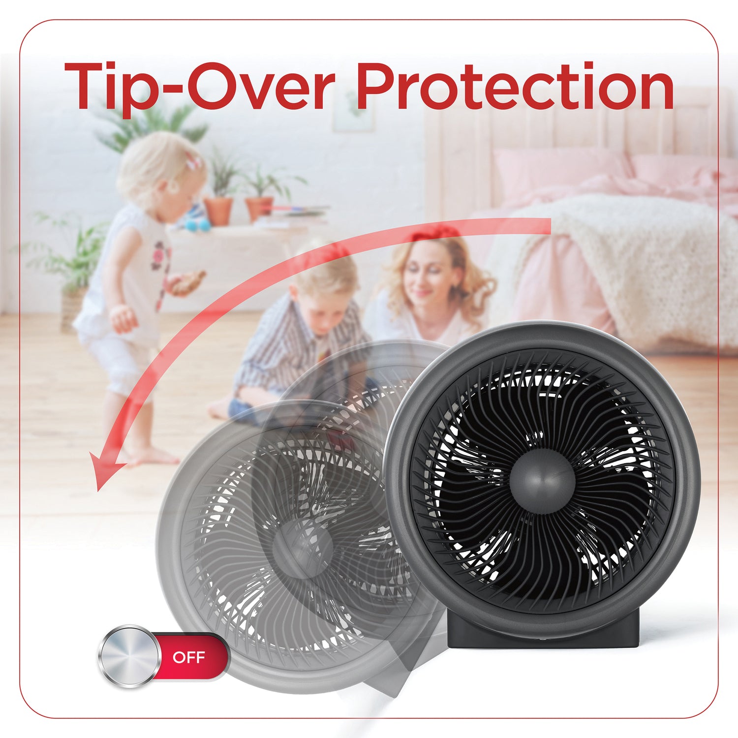 Black+Decker BHDT118 1500-Watt-Max Digital Turbo 2-in-1 Fan Heater with Thermostat, Silver and Black