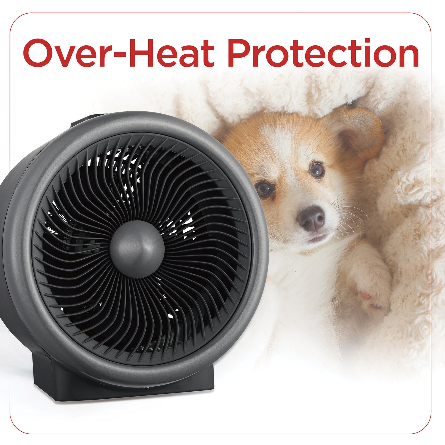 Black+Decker BHDT118 1500-Watt-Max Digital Turbo 2-in-1 Fan Heater with Thermostat, Silver and Black