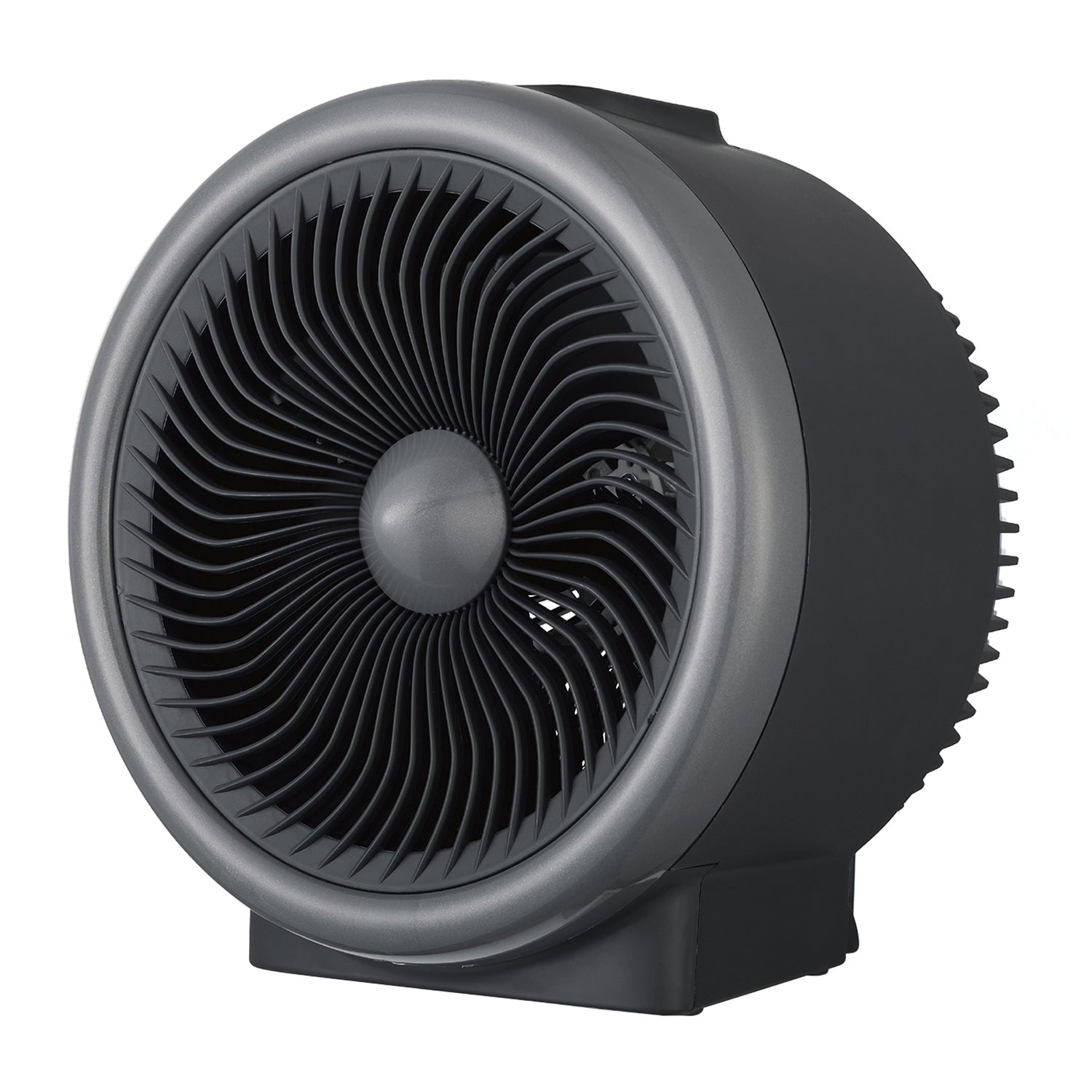 Black+Decker BHDT118 1500-Watt-Max Digital Turbo 2-in-1 Fan Heater with Thermostat, Silver and Black