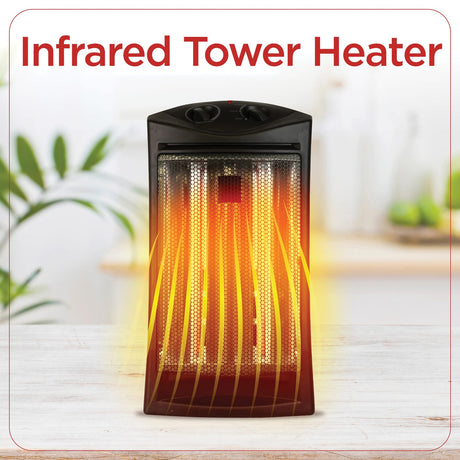 Black+Decker 1500-Watt-Max Infrared Quartz Tower Heater