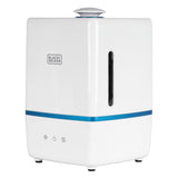 Black+Decker 1.32-Gallon Top-Fill Ultrasonic Humidifier with Warm and Cool Mist, Negative Ions, Aromatherapy Compartment, up to 28 Hours Run Time