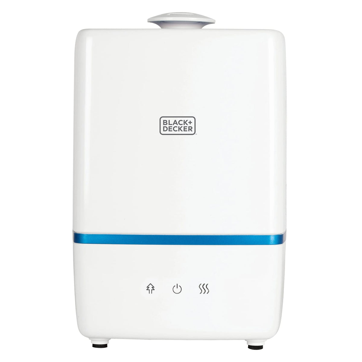 Black+Decker 1.32-Gallon Top-Fill Ultrasonic Humidifier with Warm and Cool Mist, Negative Ions, Aromatherapy Compartment, up to 28 Hours Run Time