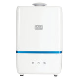 Black+Decker 1.32-Gallon Top-Fill Ultrasonic Humidifier with Warm and Cool Mist, Negative Ions, Aromatherapy Compartment, up to 28 Hours Run Time