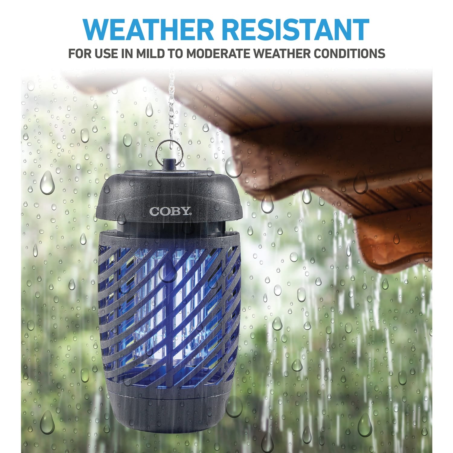 Coby Indoor/Outdoor 10-Watt Hanging Bug Zapper, CBZ1J6