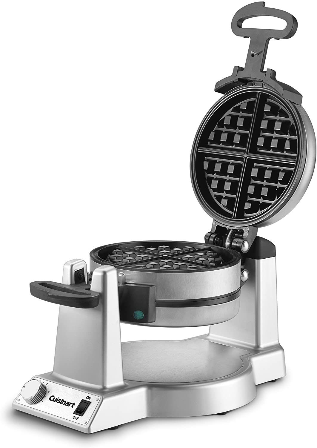 Cuisinart WAF-F20FR Double Belgian Waffle Maker, Stainless Steel - Certified Refurbished