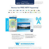 Winegard FlatWave FL5500A Amplified HDTV Indoor Antenna