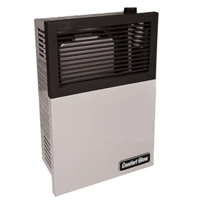Comfort Glow 8000 BTU Direct-Vent Natural Gas Wall Heater with Vent Kit, Matchless Piezo Ignition with Adjustable Heat Control, 250 Sq. Ft, DVN08