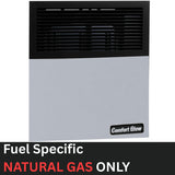 Comfort Glow 8000 BTU Direct-Vent Natural Gas Wall Heater with Vent Kit, Matchless Piezo Ignition with Adjustable Heat Control, 250 Sq. Ft, DVN08