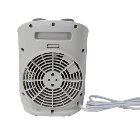 Comfort Glow EFH1518 1500-Watt-Max Portable Electric Fan Heater with Thermostat, White