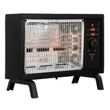 Comfort Glow Portable Electric Radiant Space Heater, 1500/750 Watts, 5120 BTUs, Safety Features, 72-In. Cord