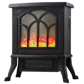 Comfort Glow ES4195 The Sanford 1500-Watt-Max Freestanding Electric Stove with Real Flame Look