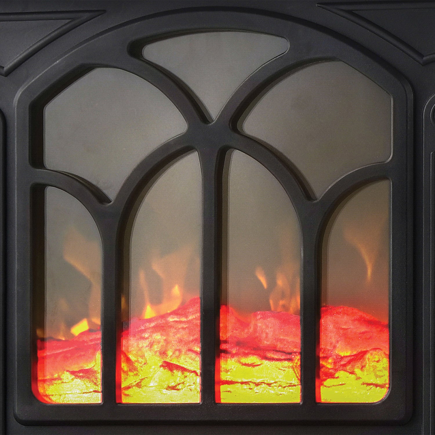 Comfort Glow ES4195 The Sanford 1500-Watt-Max Freestanding Electric Stove with Real Flame Look