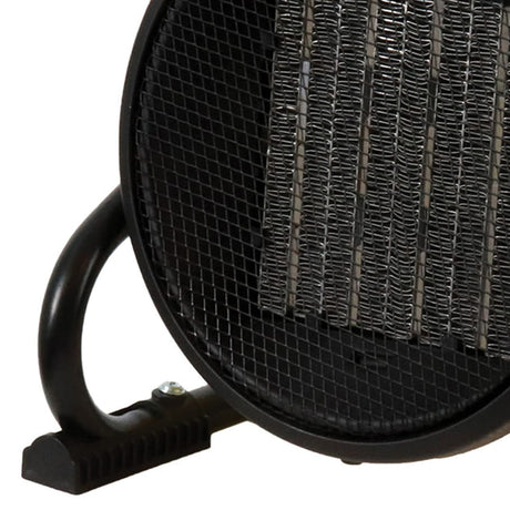 Dura Heat EUH1465 1500-Watt-Max Portable Electric Forced-Air Utility Heater with Tilting Base, Yellow and Black