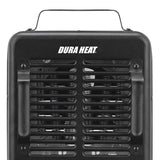 Dura Heat 1500-Watt-Max Portable Milkhouse-Style Heater and Fan, with Thermostat and Anti-Freeze Setting, Black, EUH343