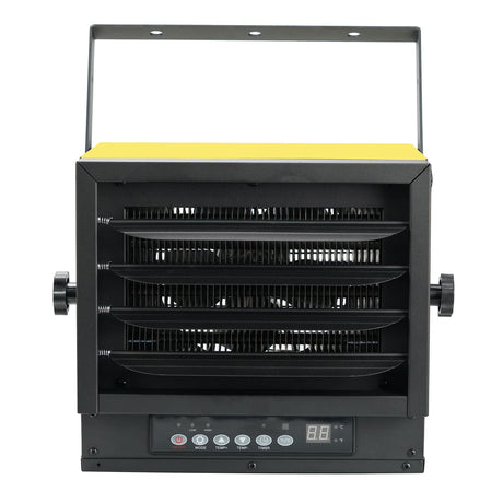 Dura Heat 240-Volt Hardwired Electric Garage Heater and Fan Combo, 7500 Watts, 25500 BTUs, Mounting Kit, Remote with Adjustable Thermostat