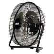 Seasons Comfort 9-In. 3-Speed High-Velocity Heavy-Duty Floor Fan, FHV09, Black