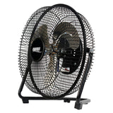 Seasons Comfort 9-In. 3-Speed High-Velocity Heavy-Duty Floor Fan, FHV09, Black