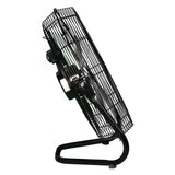 Seasons Comfort 9-In. 3-Speed High-Velocity Heavy-Duty Floor Fan, FHV09, Black