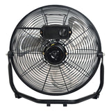 Seasons Comfort 14-In. 3-Speed High-Velocity Heavy-Duty Floor Fan, FHV14, Black