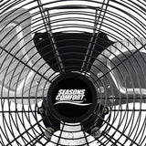 Seasons Comfort 14-In. 3-Speed High-Velocity Heavy-Duty Floor Fan, FHV14, Black
