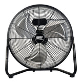 Seasons Comfort 20-In. 3-Speed High-Velocity Heavy-Duty Floor Fan, FHV20, Black
