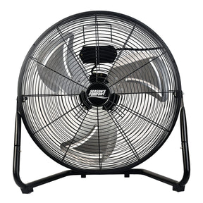 Seasons Comfort 20-In. 3-Speed High-Velocity Heavy-Duty Floor Fan, FHV20, Black