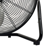 Seasons Comfort 20-In. 3-Speed High-Velocity Heavy-Duty Floor Fan, FHV20, Black