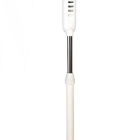 Seasons Comfort 16-In. 3-Speed Oscillating Fan with Pedestal Base, FPD16, White