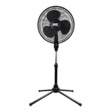 Seasons Comfort 18-In. 3-Speed Oscillating Fan with Pedestal Base, FPD18B, Black