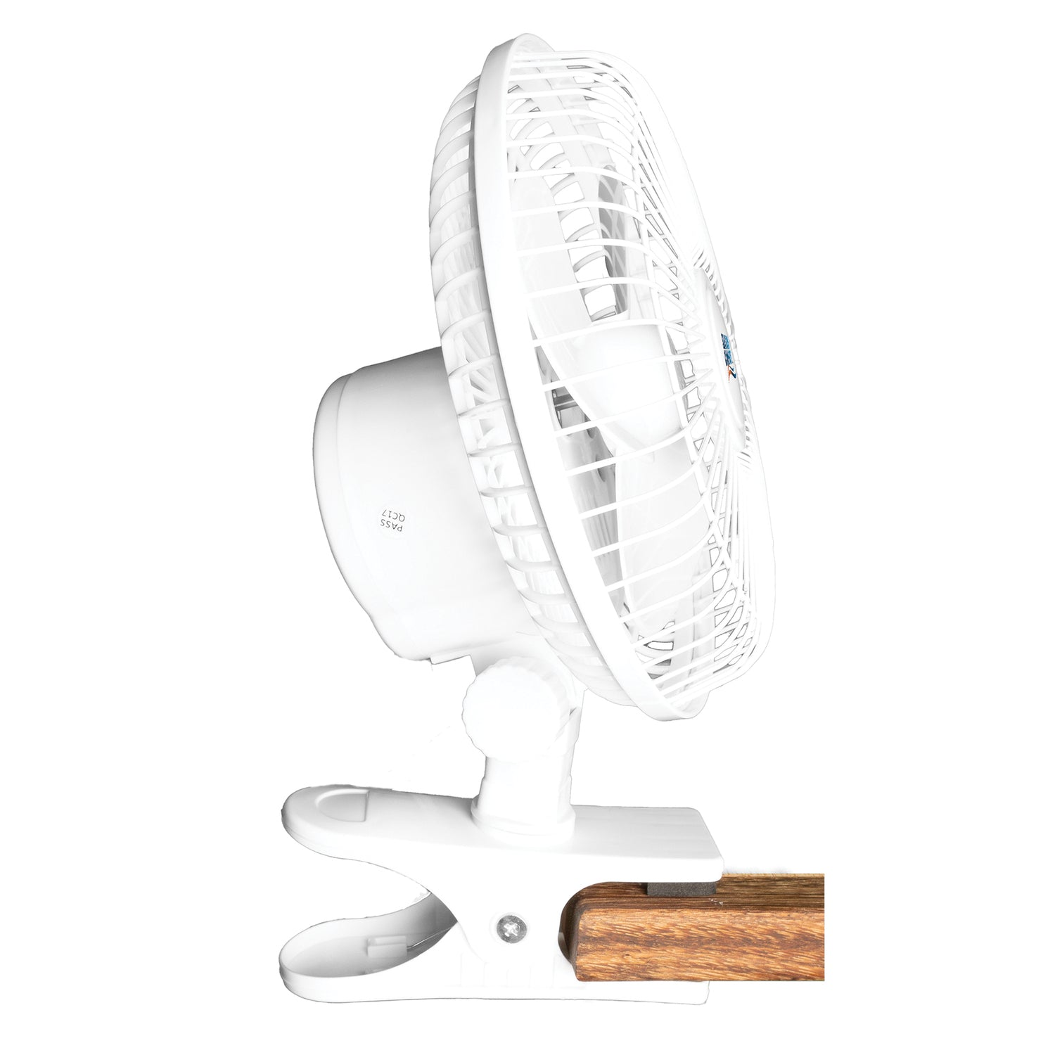 Seasons Comfort 6-In. 2-in-1 Tabletop and Clip-on Portable Fan, FTC6, White