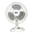 Seasons Comfort 12-In. 3-Speed Oscillating Table Fan, FTT12, White