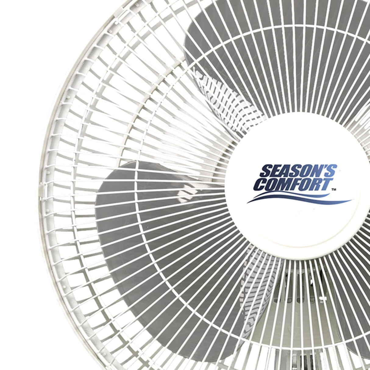 Seasons Comfort 12-In. 3-Speed Oscillating Table Fan, FTT12, White