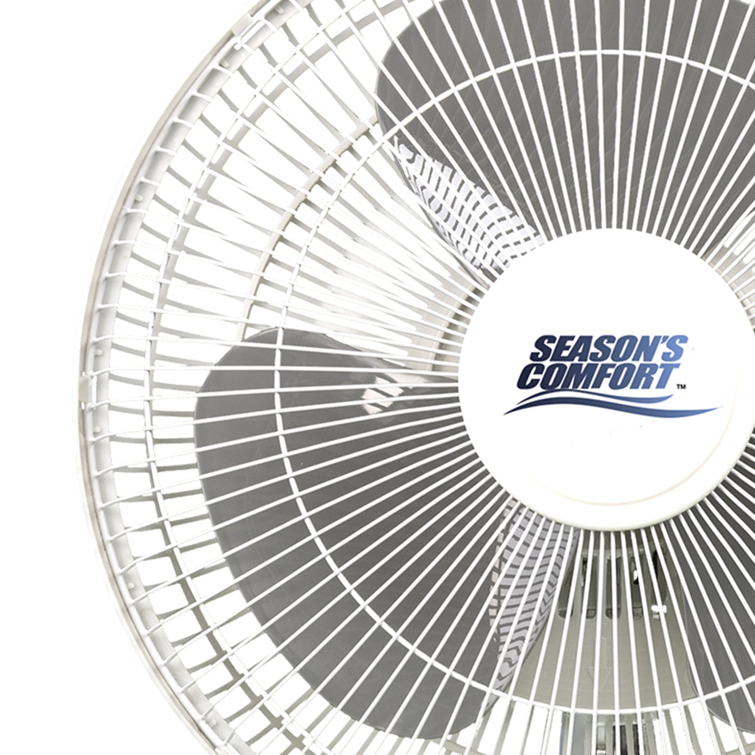 Seasons Comfort 12-In. 3-Speed Oscillating Table Fan, FTT12, White