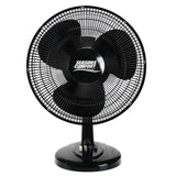 Seasons Comfort 16-In. 3-Speed Oscillating Table Fan, FTT16, Black