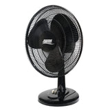 Seasons Comfort 16-In. 3-Speed Oscillating Table Fan, FTT16, Black