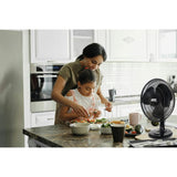 Seasons Comfort 16-In. 3-Speed Oscillating Table Fan, FTT16, Black