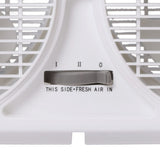 Seasons Comfort 9-In. 2-Speed Reversible Twin Window Fan, FWT9, White