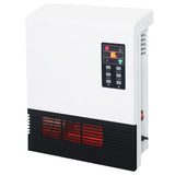 Comfort Glow QWH2100 1500-Watt-Max Infrared Quartz Wall-Mount Heater with Thermostat and Remote, White