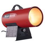 Reddy Heater 60000-BTU Propane Indoor/Outdoor Forced-Air Heater with Adjustable Base Stand and Quiet Drive, RFG60V