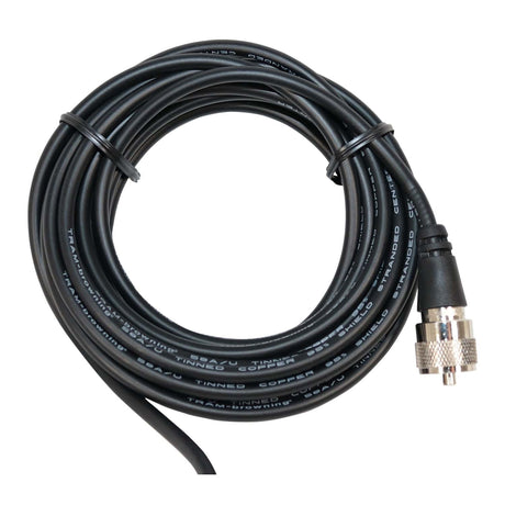 Tram 150 MHz to 155 MHz VHF Pre-Tuned Magnet Antenna, 19-1/4-In. Tall with 12-Ft. RG58 Cable and PL-259 Connector