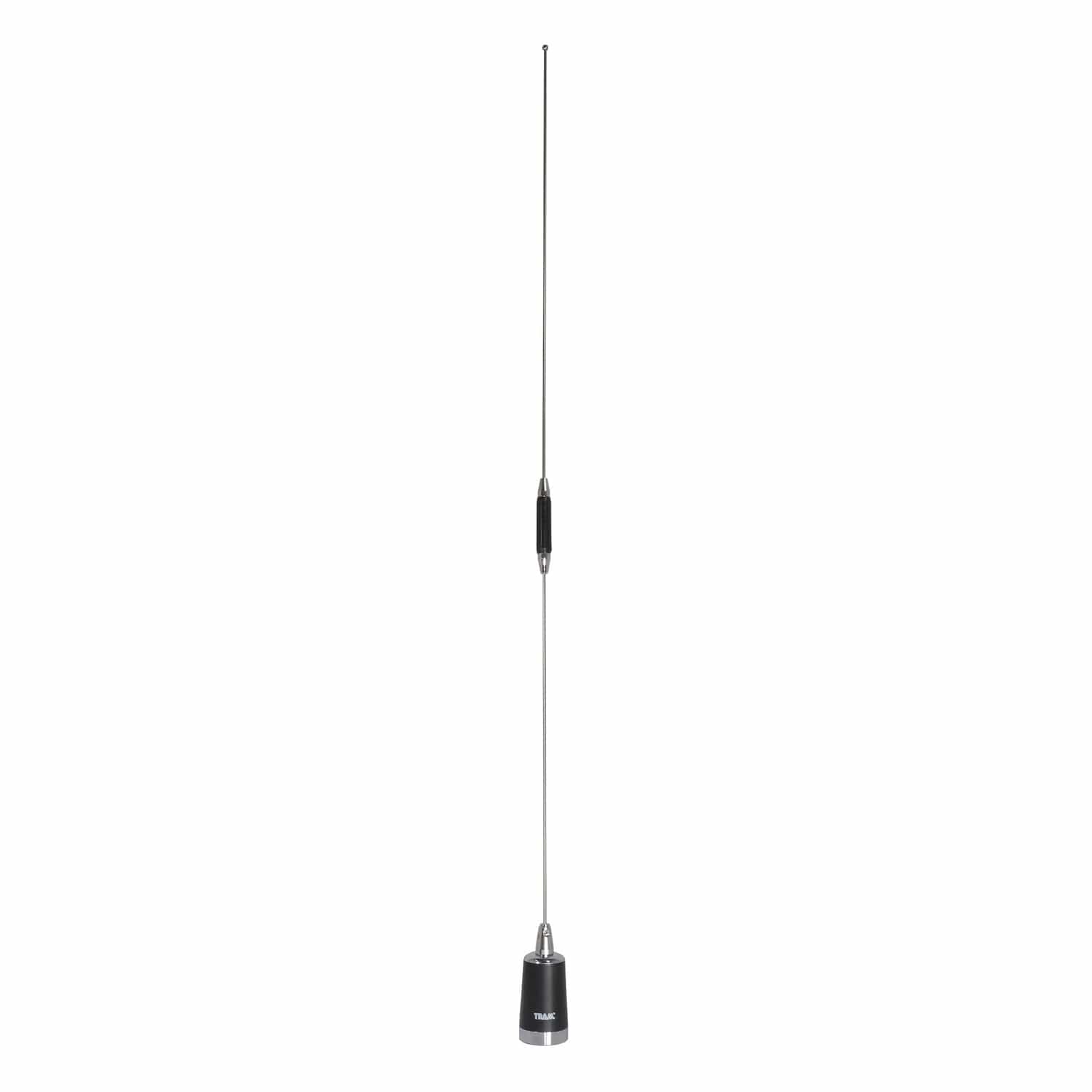 Tram Pre-Tuned 144MHz–148MHz VHF/430MHz–450MHz UHF Dual-Band Amateur Trunk or Hole Mount Antenna Kit with PL-259 Connector