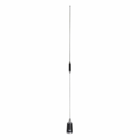 Tram Pre-Tuned 144MHz–148MHz VHF/430MHz–450MHz UHF Dual-Band Amateur Trunk or Hole Mount Antenna Kit with PL-259 Connector