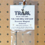 Tram Scanner Mini-Magnet Antenna VHF/UHF/800-MHz to 1300-MHz with SMA-Male Connector