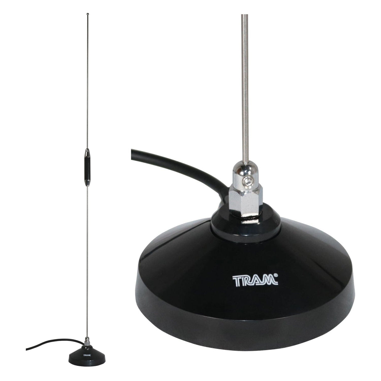 Tram Scanner 3 1/2" Magnet Antenna with BNC-Male Connector