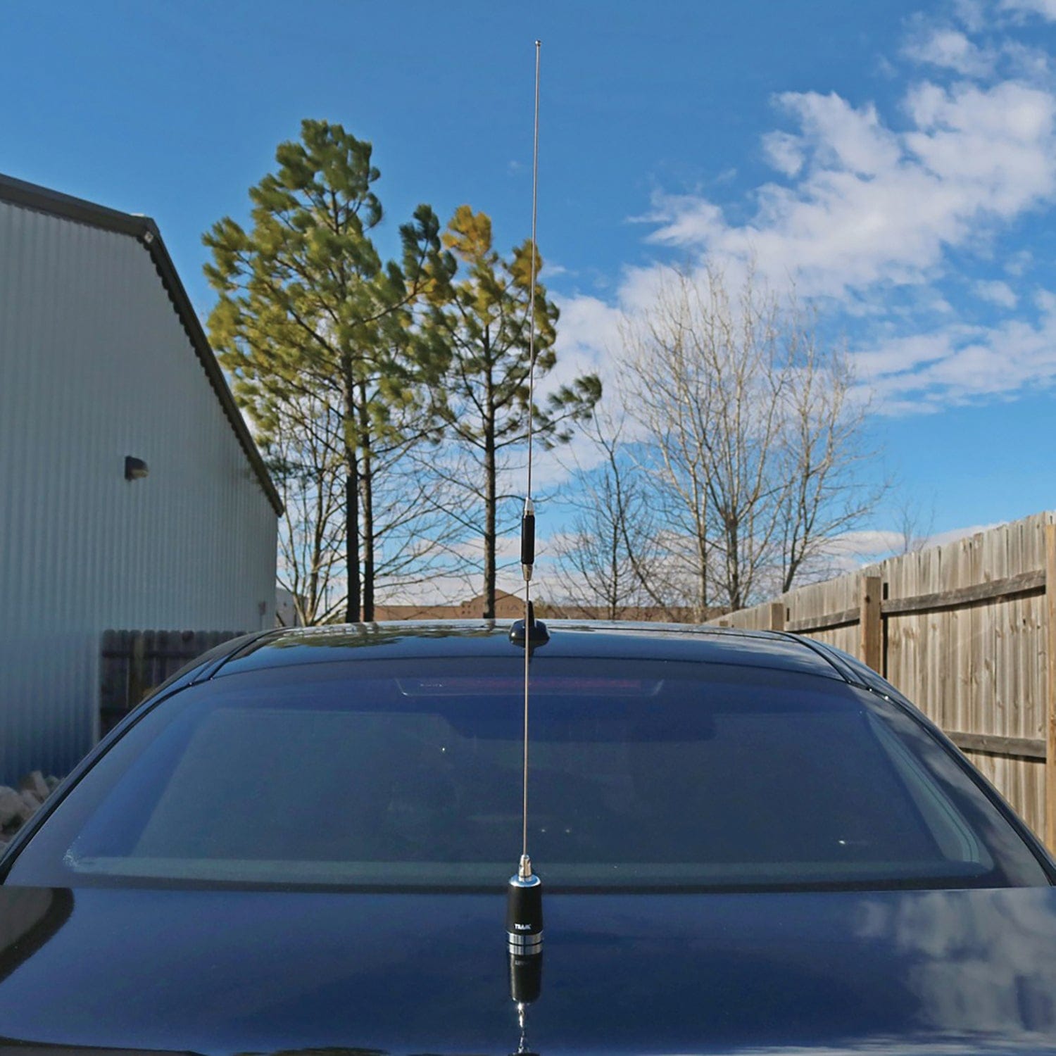 Tram 150-Watt Pretuned Dual-Band 144 MHz to 148 MHz VHF/430 MHz to 450 MHz UHF Amateur Radio Antenna with NMO Mounting