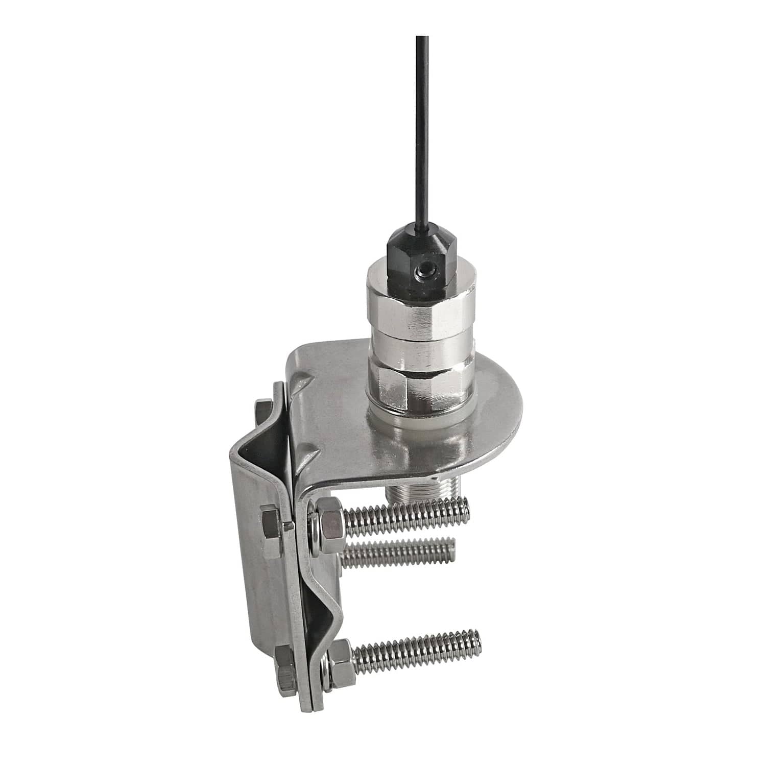 Tram 140 to 170 MHz VHF/430 to 450 MHz UHF 17-1/4-In. Tall Pre-Tuned Dual-Band Amateur Antenna with Stainless Steel Mirror Mount