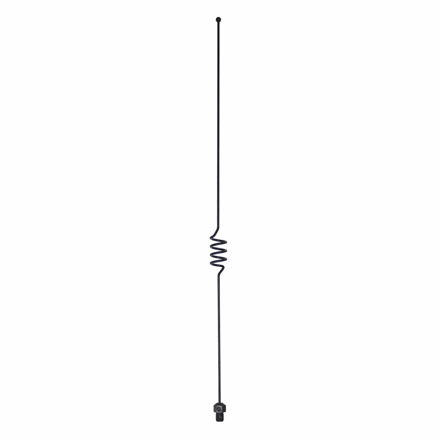 Tram 140 to 170 MHz VHF/430 to 450 MHz UHF 17-1/4-In. Tall Pre-Tuned Dual-Band Amateur Antenna with Stainless Steel Mirror Mount