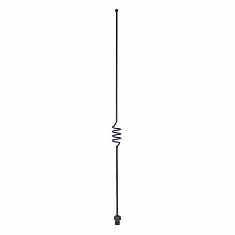 Tram 140 to 170 MHz VHF/430 to 450 MHz UHF 17-1/4-In. Tall Pre-Tuned Dual-Band Amateur Antenna with Stainless Steel Mirror Mount