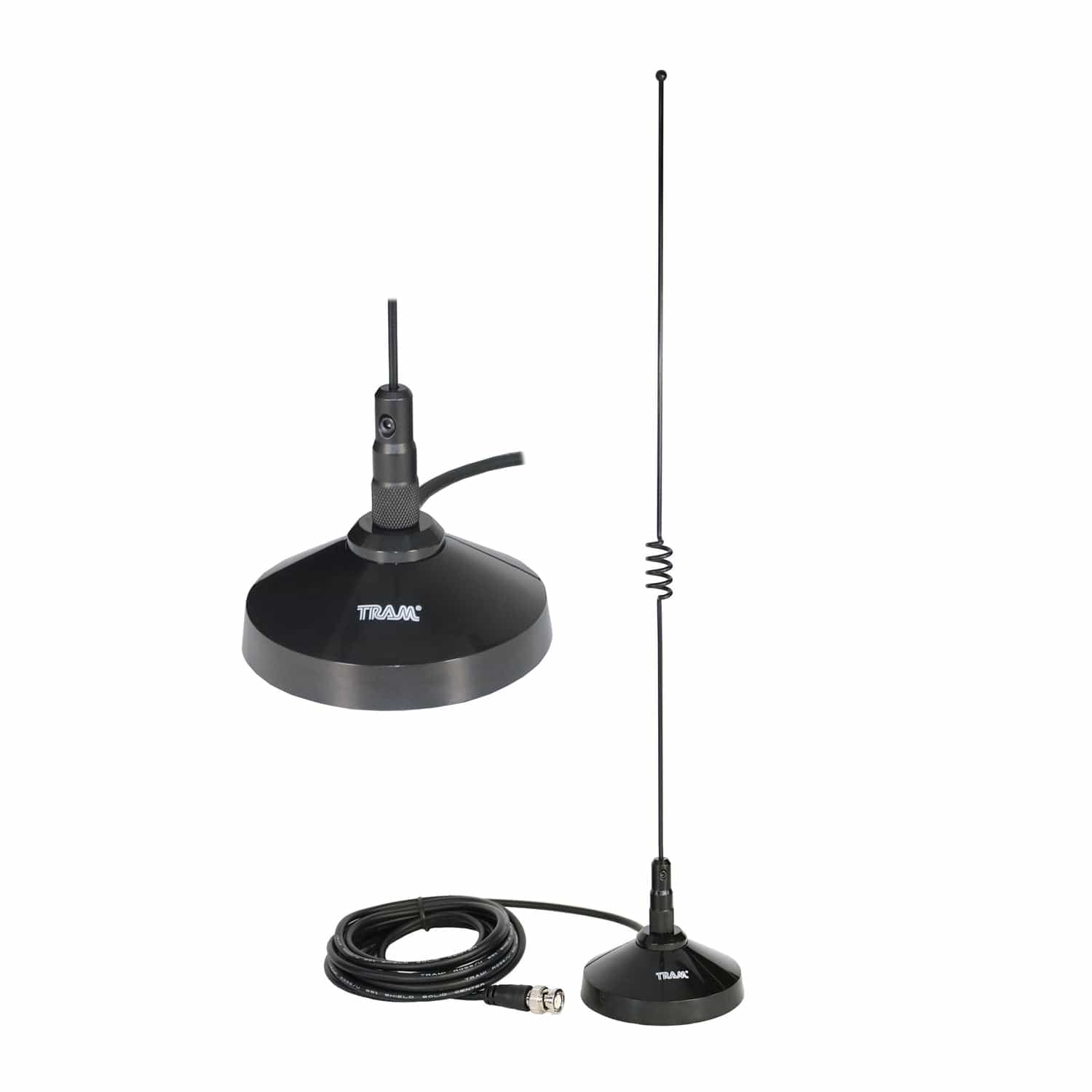 Tram Amateur Dual-Band Magnet Antenna with BNC-Male Connector