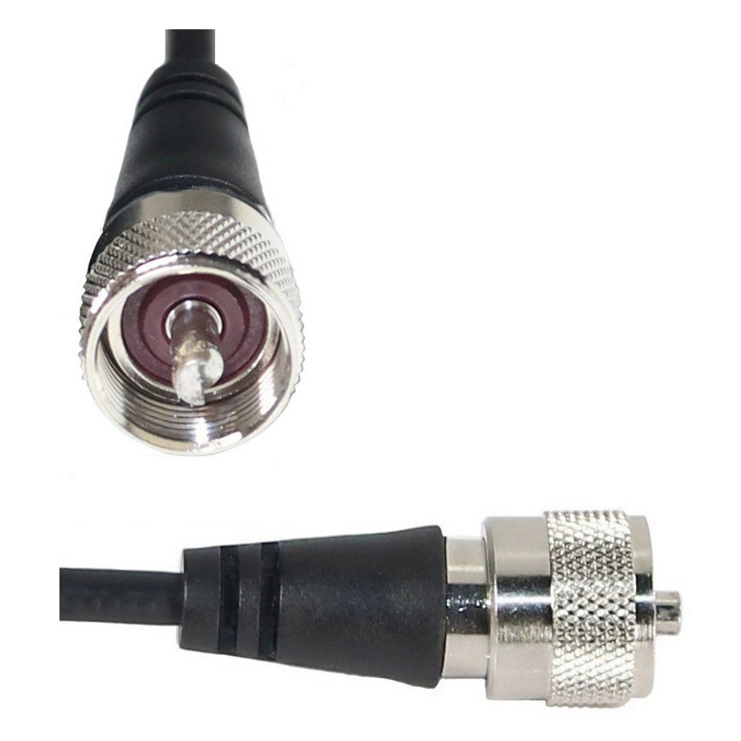 Tram 144 to 148 MHz VHF/440 to 450 MHz UHF Amateur Dual-Band Pre-Tuned 4-In. Magnet Antenna Kit with Rubber Boot